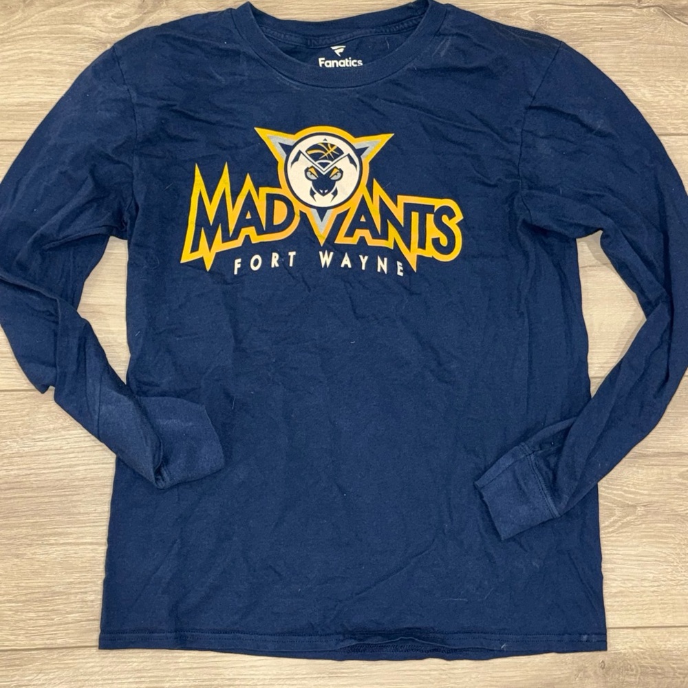 Fanatics Dark Blue Mad Ants Long Sleeve Tee